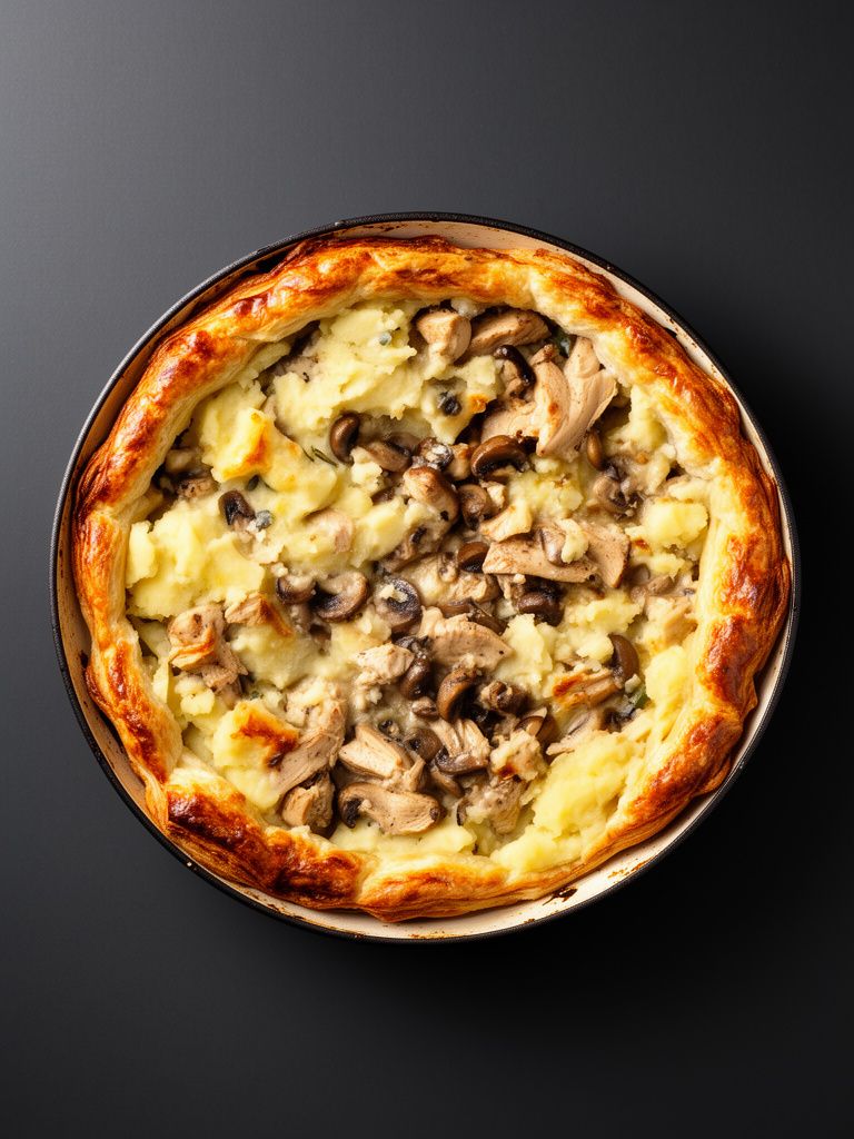 Chicken and Mushroom Pie