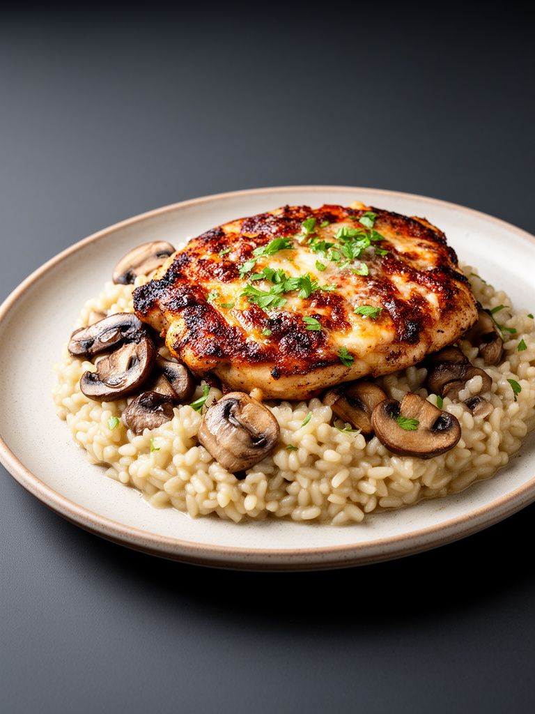 Chicken and Mushroom Risotto